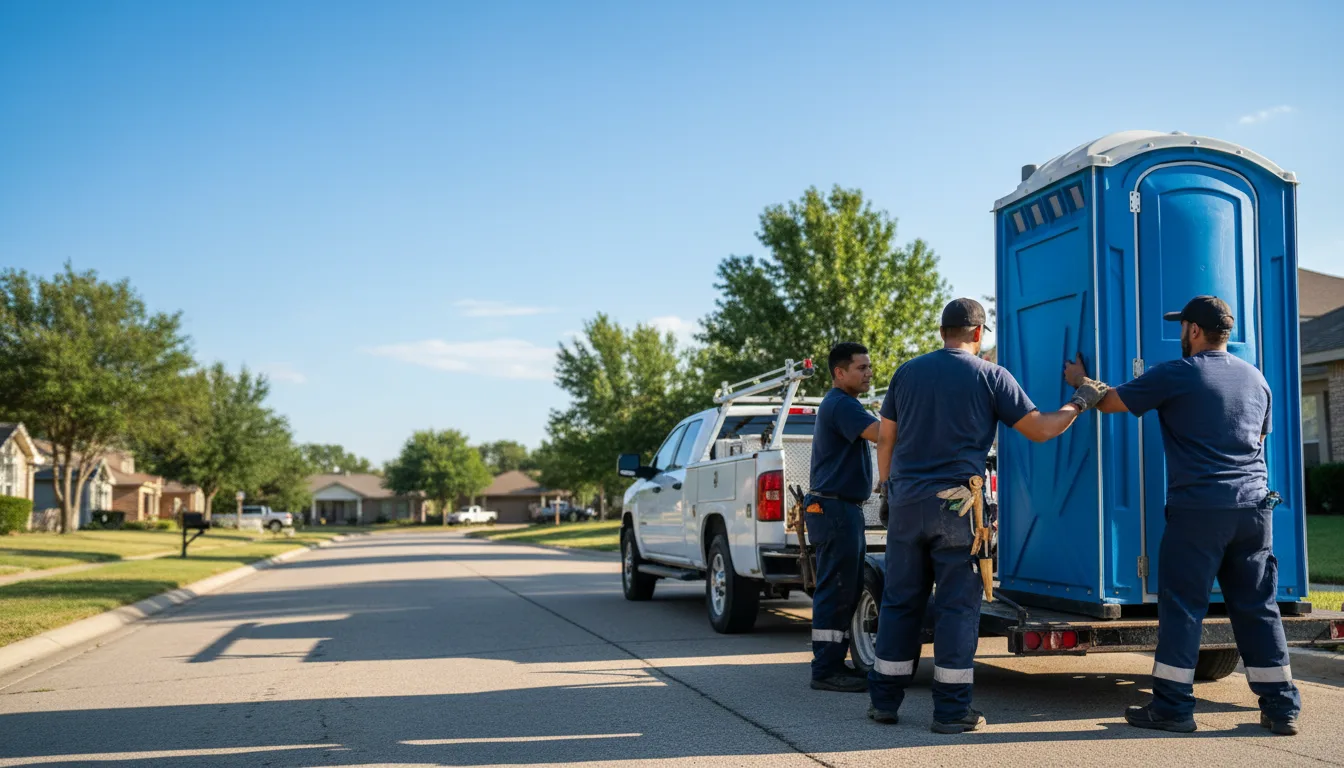 Portable Toilet Rental in Oakdale, LA near me